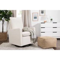 Babyletto Cali Pillowback Swivel Glider -Kid Furniture M20987PCMEW Lifestyle Main 06