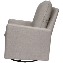 Babyletto Cali Pillowback Swivel Glider -Kid Furniture M20987PGEW White Background 03