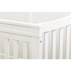 Namesake Wesley Farmhouse 4-in-1 Convertible Crib -Kid Furniture M21101HW White Background 07