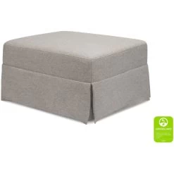 Namesake Crawford Gliding Ottoman -Kid Furniture M21785PGEW White Background Main Greenguard 00