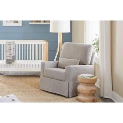 Namesake Crawford Pillowback Comfort Swivel Glider -Kid Furniture M21787PGEW Lifestyle Main 06