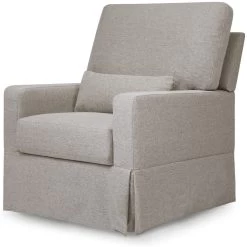 Namesake Crawford Pillowback Comfort Swivel Glider