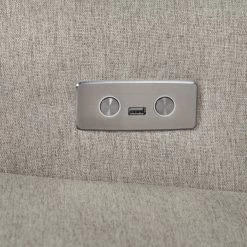 Namesake Harbour Electronic Recliner & Swivel Glider With USB Port -Kid Furniture M21987PGEW White Background 06