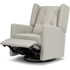 Franklin & Ben Austen Recliner And Swivel Glider -Kid Furniture M22087PGET White Background 03