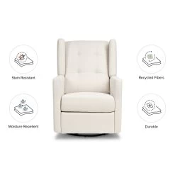 Franklin & Ben Austen Recliner And Swivel Glider -Kid Furniture M22087PNET White Background 02