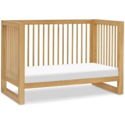 Namesake Nantucket 3-in-1 Convertible Crib -Kid Furniture M23301HY White Background 04