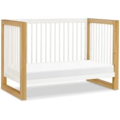 Namesake Nantucket 3-in-1 Convertible Crib -Kid Furniture M23301RWHY White Background 04