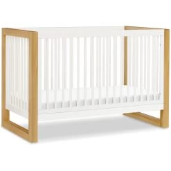 Namesake Nantucket 3-in-1 Convertible Crib -Kid Furniture M23301RWHY White Background Main 01