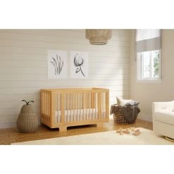 Babyletto Yuzu 8-in-1 Convertible Crib With All-Stages Conversion Kits 32 Babyletto Yuzu 8-in-1 Convertible Crib With All-Stages Conversion Kits -Kid Furniture M23401N Lifestyle 35