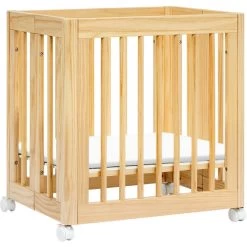 Babyletto Yuzu 8-in-1 Convertible Crib With All-Stages Conversion Kits 34 Babyletto Yuzu 8-in-1 Convertible Crib With All-Stages Conversion Kits -Kid Furniture M23401N White Background 03