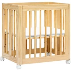 Babyletto Yuzu 8-in-1 Convertible Crib With All-Stages Conversion Kits 36 Babyletto Yuzu 8-in-1 Convertible Crib With All-Stages Conversion Kits -Kid Furniture M23401N White Background 05
