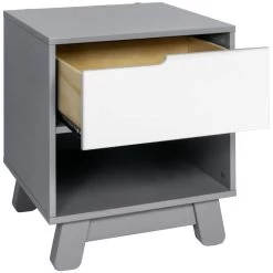 Babyletto Hudson Nightstand With USB Port -Kid Furniture M4260GW White Background 02 37af7027 4cbd 4761 bc16 ce60ee667c24