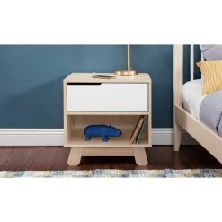 Babyletto Hudson Nightstand With USB Port -Kid Furniture M4260NXW Lifestyle Main 07 1d0d69a4 0fc9 4255 adb2 326bc65cbc4f