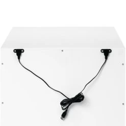 Babyletto Hudson Nightstand With USB Port -Kid Furniture M4260W White Background 04 f19b39a1 0763 4025 8490 b8c278a2b128