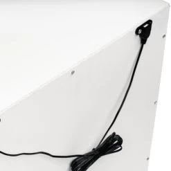 Babyletto Hudson Nightstand With USB Port -Kid Furniture M4260W White Background 05 8d4b58f2 c834 451c 8021 dc543f2ab666