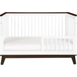 Babyletto Scoot 3-in-1 Convertible Crib With Toddler Bed Conversion Kit 29 Babyletto Scoot 3-in-1 Convertible Crib With Toddler Bed Conversion Kit -Kid Furniture M5801WL White Background 04 50844888 e0a0 4d8b af4a 6335bf2c57fb