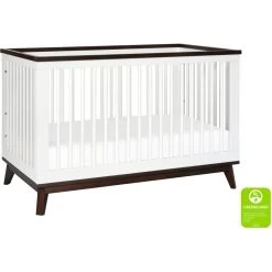 Babyletto Scoot 3-in-1 Convertible Crib With Toddler Bed Conversion Kit 33 Babyletto Scoot 3-in-1 Convertible Crib With Toddler Bed Conversion Kit -Kid Furniture M5801WL White Background Main Greenguard 00 c3392347 e9c3 4f17 8c43 fb82ea6c0f95