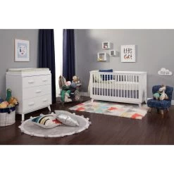 Babyletto Scoot 3-in-1 Convertible Crib With Toddler Bed Conversion Kit 34 Babyletto Scoot 3-in-1 Convertible Crib With Toddler Bed Conversion Kit -Kid Furniture M5801W Lifestyle 08 a60abe29 8fa7 42f4 8173 ff263379dc77