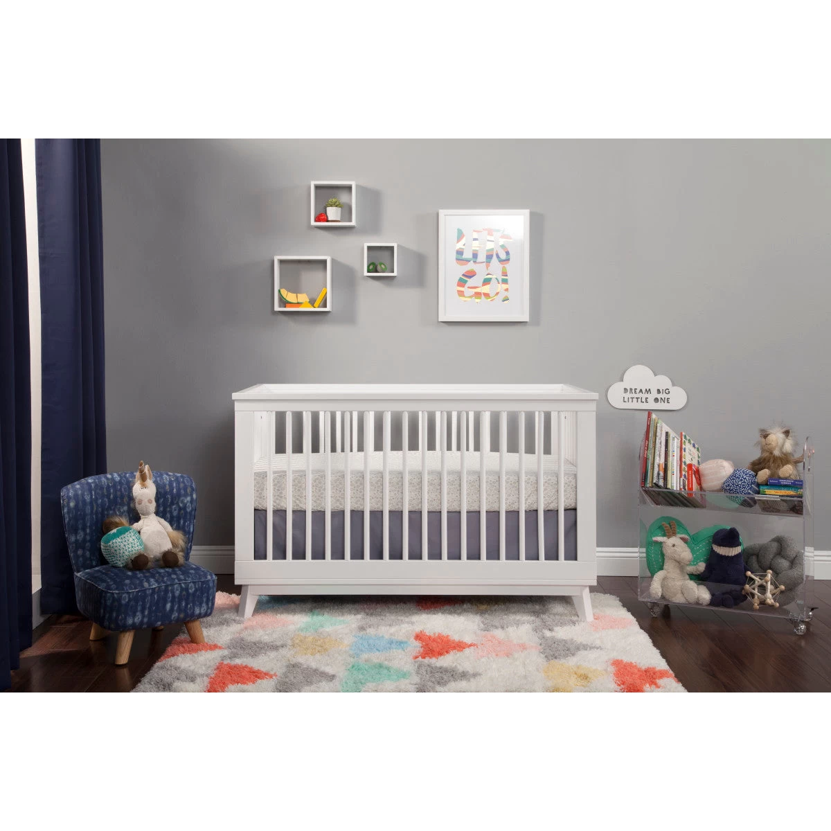 Babyletto Scoot 3-in-1 Convertible Crib With Toddler Bed Conversion Kit 19 Babyletto Scoot 3-in-1 Convertible Crib With Toddler Bed Conversion Kit - Image 17