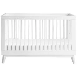 Babyletto Scoot 3-in-1 Convertible Crib With Toddler Bed Conversion Kit 39 Babyletto Scoot 3-in-1 Convertible Crib With Toddler Bed Conversion Kit -Kid Furniture M5801W White Background 02 2b7ef846 b4ce 4140 9287 9ff101a79eb6
