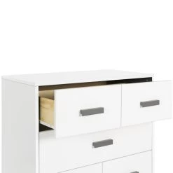Babyletto Scoot 3-Drawer Changer Dresser With Removable Changing Tray -Kid Furniture M5823SLW White Background 07 f80698c7 8fab 4265 91e8 540c346c8622