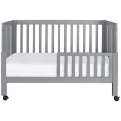 Babyletto Maki Full-Size Folding Crib With Toddler Bed Conversion Kit -Kid Furniture M6601G White Background 10 ffc13eda 41ba 4ba2 804b 2b7cb6e98b7b