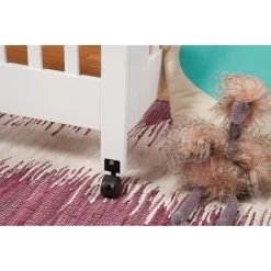 Babyletto Maki Full-Size Folding Crib With Toddler Bed Conversion Kit -Kid Furniture M6601W Lifestyle 13 9a2faf5e fc8c 4cf7 a355 c9185538a152