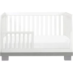 Babyletto Modo 3-in-1 Convertible Crib With Toddler Bed Conversion Kit 41 Babyletto Modo 3-in-1 Convertible Crib With Toddler Bed Conversion Kit -Kid Furniture M6701GW White Background 04 2a6dbf70 f09c 49d4 9db8 98c2021d6421