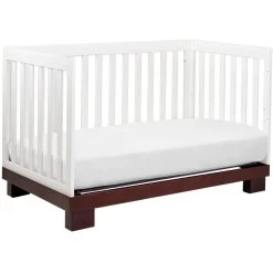 Babyletto Modo 3-in-1 Convertible Crib With Toddler Bed Conversion Kit 34 Babyletto Modo 3-in-1 Convertible Crib With Toddler Bed Conversion Kit -Kid Furniture M6701QW White Background 05 cdd56923 86c7 4de5 8ff4 2ae579f00fd6