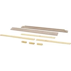 Franklin & Ben Universal Full-Bed Conversion Rails -Kid Furniture M7689SDB White Background Main 00 f0be6f98 89d3 4fa8 9a62 b2146ded21bb