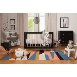Babyletto Lolly 3-in-1 Convertible Crib With Toddler Bed Conversion Kit -Kid Furniture M9001BNX Lifestyle 08 fe040276 5e50 42b2 8727 96076463f6ca