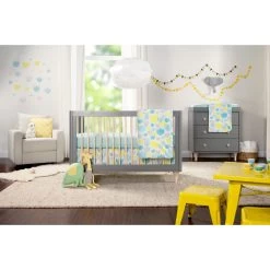 Babyletto Lolly 3-in-1 Convertible Crib With Toddler Bed Conversion Kit -Kid Furniture M9001GNX Lifestyle 08 3f65510c 56e9 4437 88fb be0449ed894f