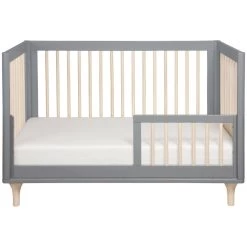 Babyletto Lolly 3-in-1 Convertible Crib With Toddler Bed Conversion Kit -Kid Furniture M9001GNX White Background 04 0065ddd6 8eb3 454c 9050 b3b287e062cf