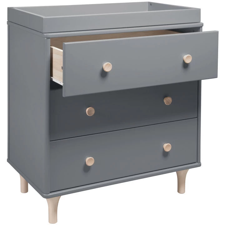 Babyletto Lolly 3-Drawer Changer Dresser With Removable Changing Tray 14 Babyletto Lolly 3-Drawer Changer Dresser With Removable Changing Tray - Image 12
