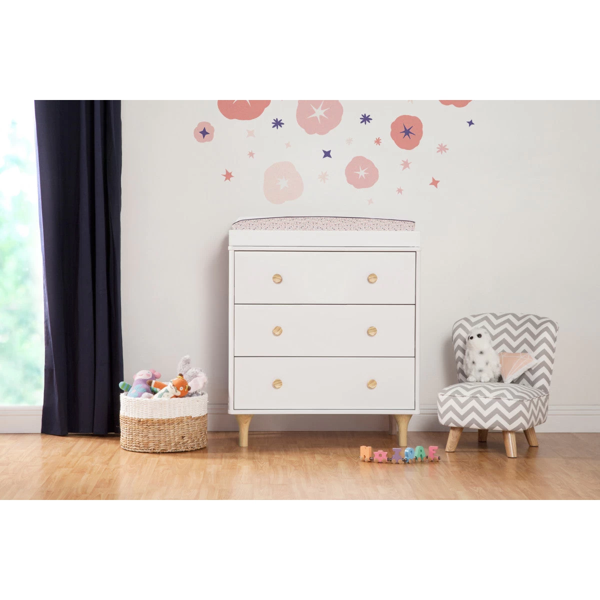 Babyletto Lolly 3-Drawer Changer Dresser With Removable Changing Tray 18 Babyletto Lolly 3-Drawer Changer Dresser With Removable Changing Tray - Image 16