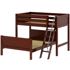 Maxtrix L-Shaped Twin Over Full Bunk Bed 15 Maxtrix L-Shaped Twin Over Full Bunk Bed -Kid Furniture MAX CP d44a1d3d 3fce 4377 a538 30aacd6ad27f