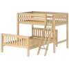 Maxtrix L-Shaped Twin Over Full Bunk Bed -Kid Furniture MAX NS 13e39390 4a20 4fa5 b7c5 3977edf77ba5
