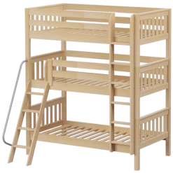 Maxtrix Twin XL Triple Bunk Bed 11 Maxtrix Twin XL Triple Bunk Bed -Kid Furniture MOLY NS ccfe05d1 8083 4a0e 927c 7fc5b1d49912