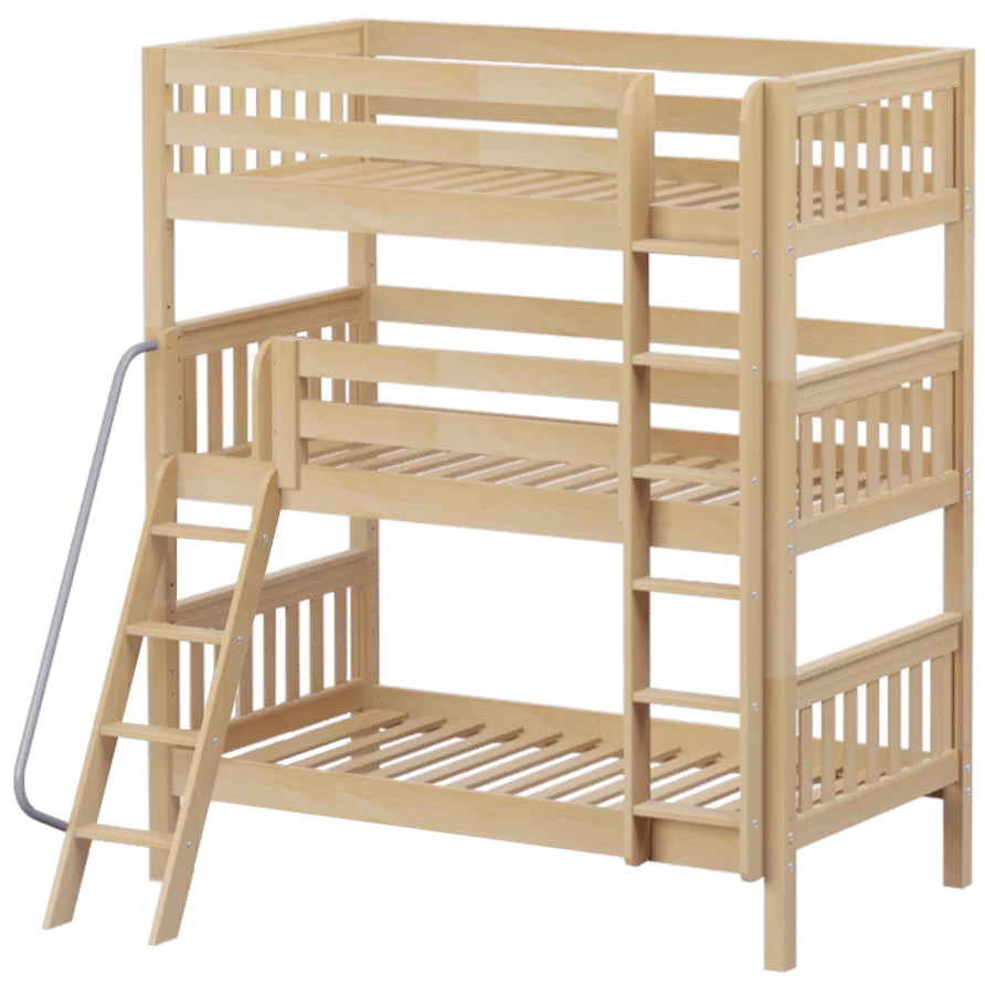 Maxtrix Twin XL Triple Bunk Bed 6 Maxtrix Twin XL Triple Bunk Bed - Image 4