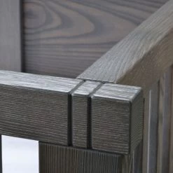 Natart Rustico "5-in-1'' Convertible Crib -Kid Furniture Mortise Tenon crib