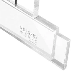 Nursery Works Vetro Mini Crib With Mattress -Kid Furniture NW1060CA White Background 02