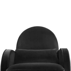 Nursery Works Compass Rocker -Kid Furniture NW17087BLKV White Background 06