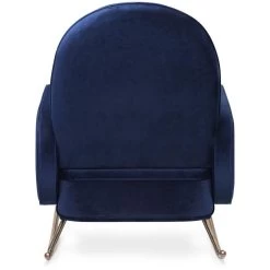 Nursery Works Compass Rocker -Kid Furniture NW17087BLV White Background 03