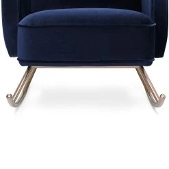 Nursery Works Compass Rocker -Kid Furniture NW17087BLV White Background 04