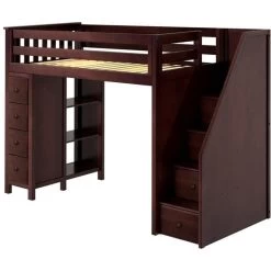 Jackpot Deluxe Oxford Staircase Loft Bed Storage -Kid Furniture OXFORD EL 1 1024x1024 1