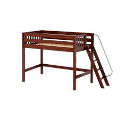 Maxtrix Twin Mid Loft Bed -Kid Furniture PACK CS 7cc1ae35 2f5e 42a4 bab2 7f003cdccbd6