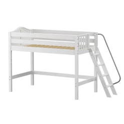 Maxtrix Twin Mid Loft Bed -Kid Furniture PACK WC 6bef1ef2 00f4 4a19 9f85 85b6abb8f182