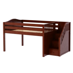 Maxtrix Full Low Loft Bed With Stairs 19 Maxtrix Full Low Loft Bed With Stairs -Kid Furniture PERFECT CC f6a195b1 357d 43bf b0ed 1a4a8fba73ff