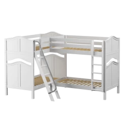 Maxtrix Twin High Corner Bunk Bed 21 Maxtrix Twin High Corner Bunk Bed -Kid Furniture QUATTRO WC 3f0d264e 6d65 4e86 b7f0 bebedd835e68
