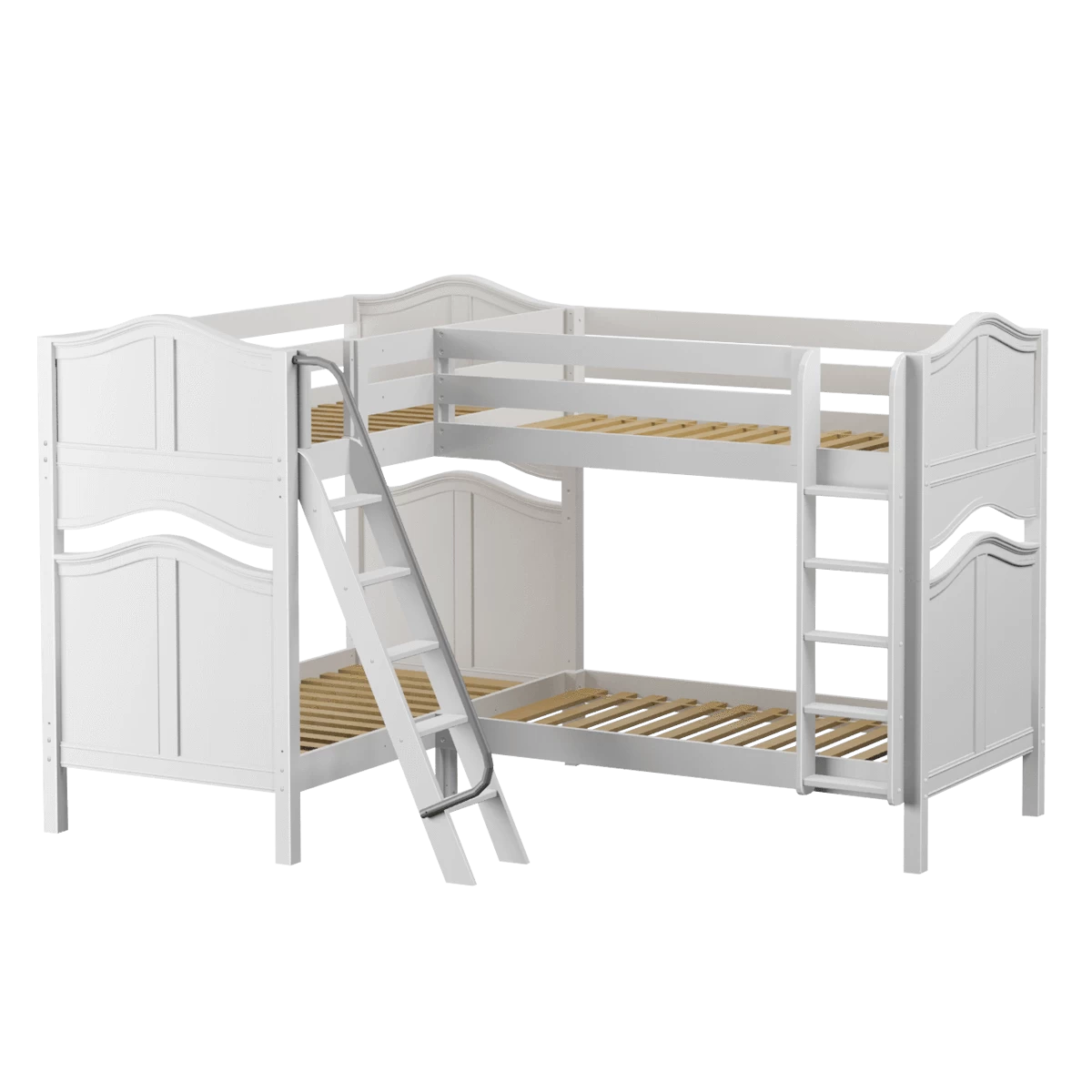 Maxtrix Twin High Corner Bunk Bed 8 Maxtrix Twin High Corner Bunk Bed - Image 6